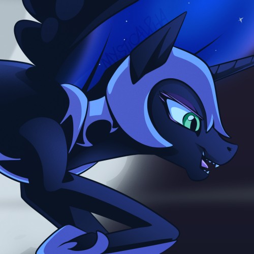 Luna Nightmare Moon Night