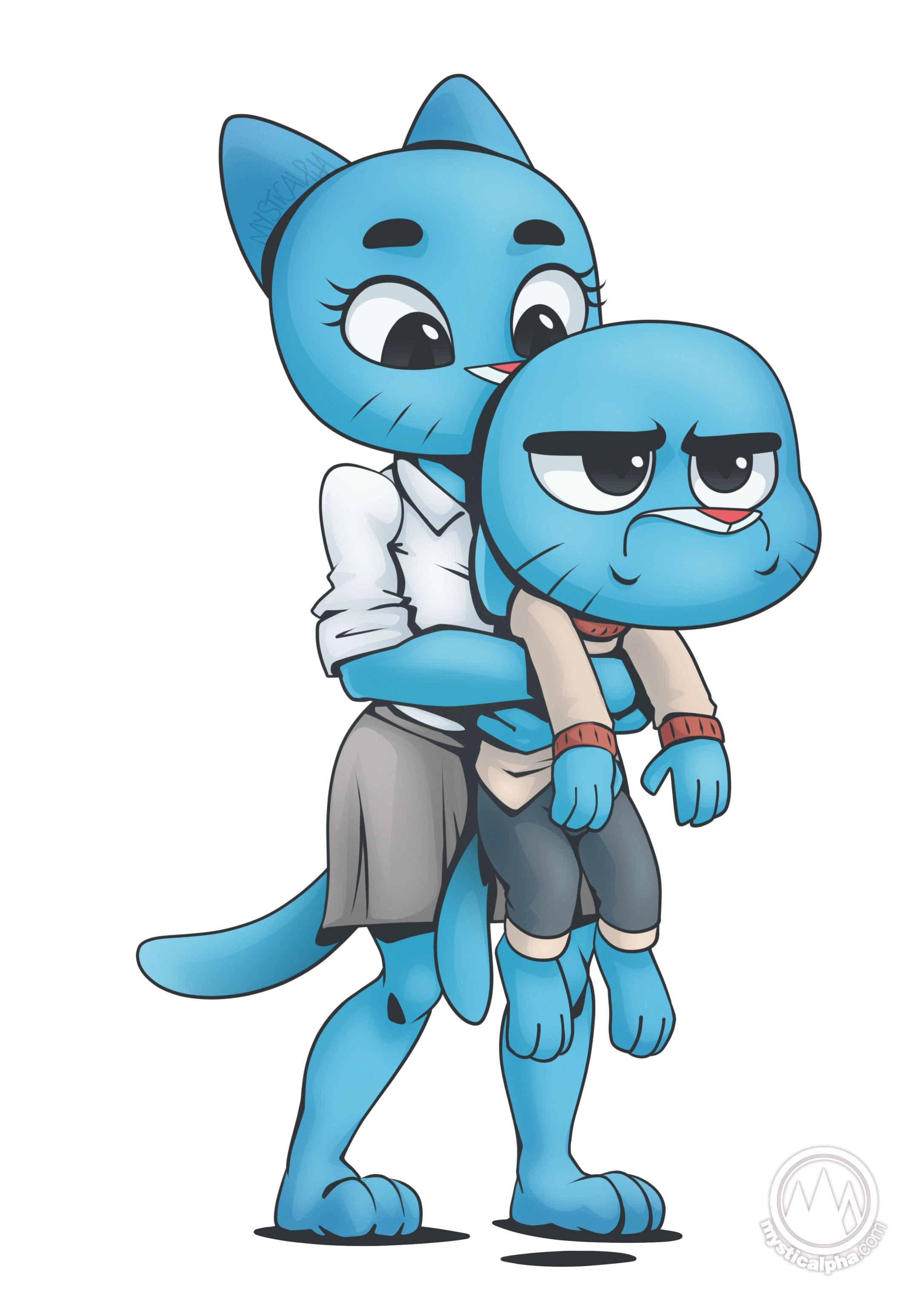 Nicole watterson and gumball porn