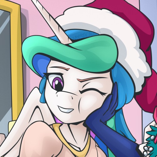 Celestia Luna Xmas