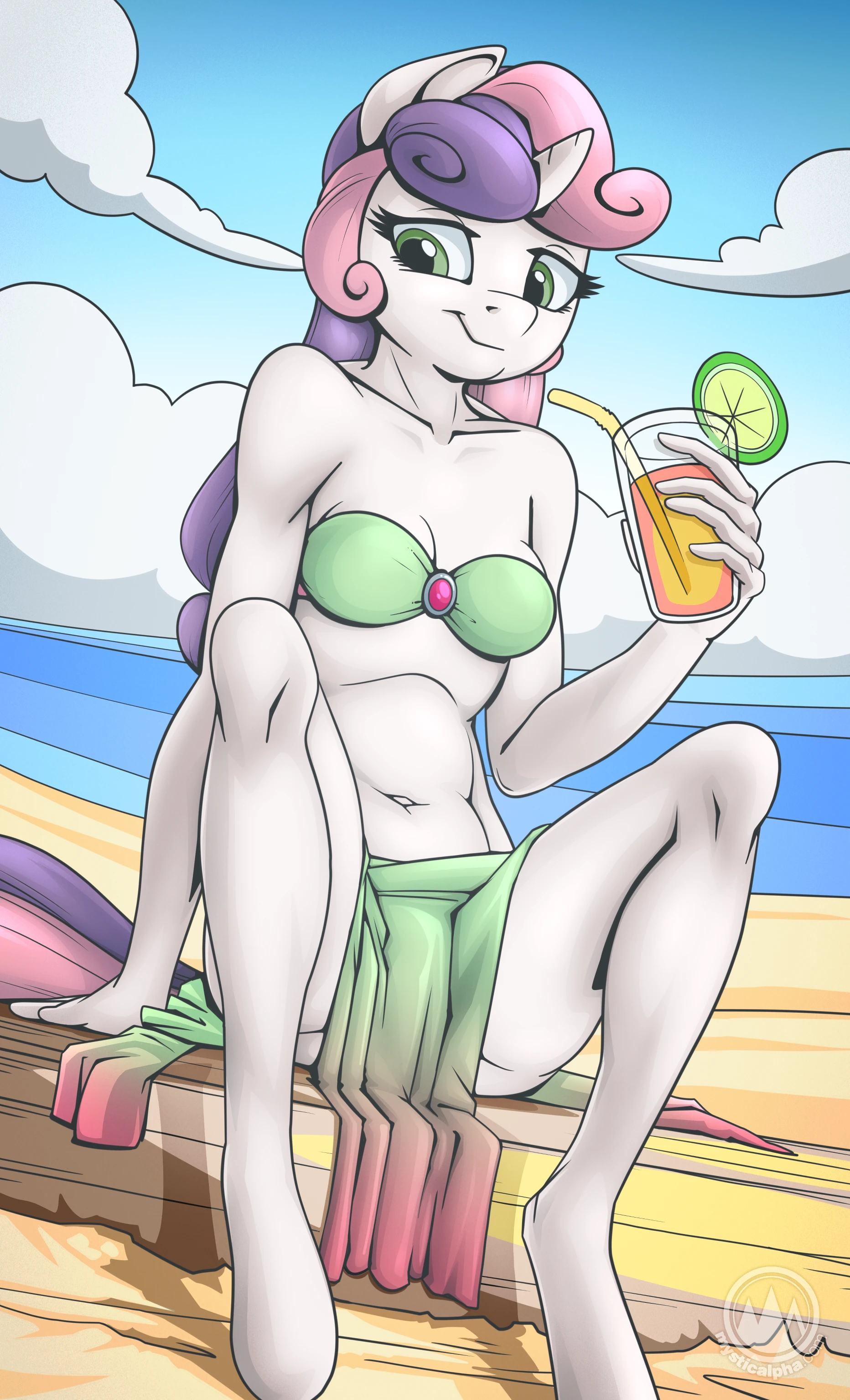 sweetie belle beach